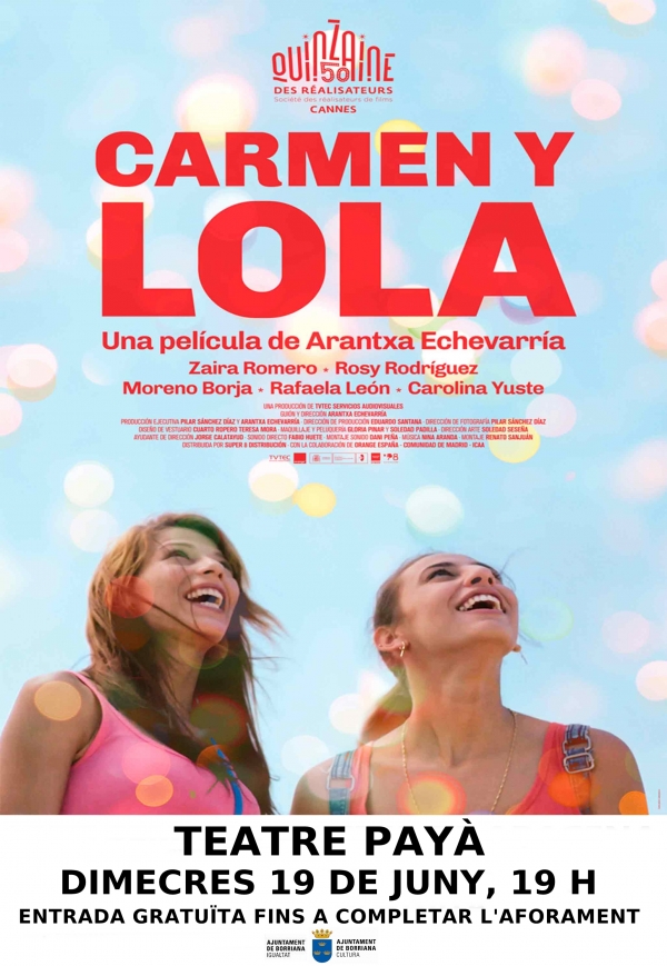 Película Carmen y Lola
