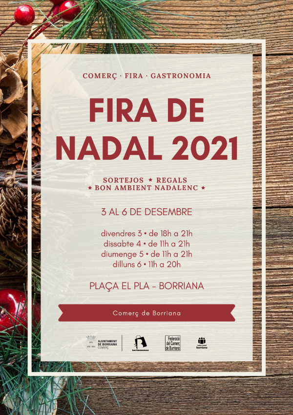 32 comercios locales participarán el próximo fin de semana en la Fira de Nadal de Borriana