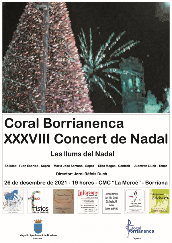Concert de Nadal 2021 de la Coral Borrianenca