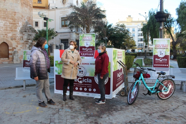 La ciudadanía de Borriana participa en la campaña 'Recicla tus aparatos' 2021