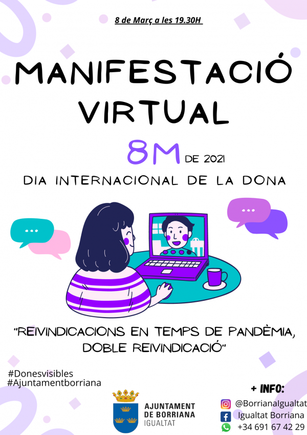 Manifestació virtual 8M