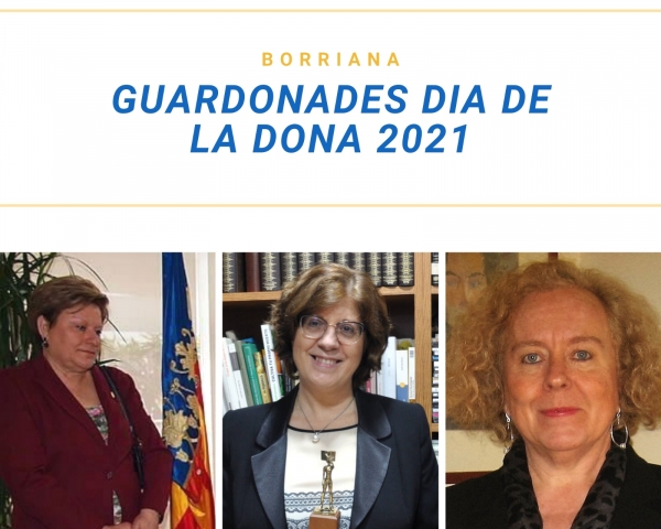 Premios 'Dia de la Dona' 2021 en Borriana