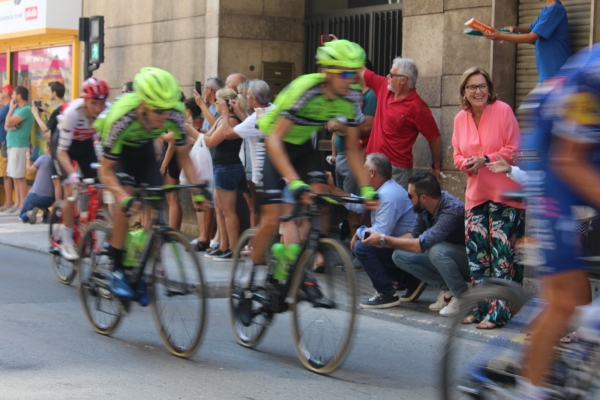 La ciudad se vuelca con el paso de la Vuelta ciclista 2019