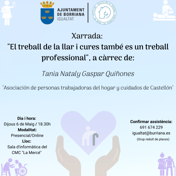 Asociación de personas trabajadoras del hogar y cuidados de Castellón