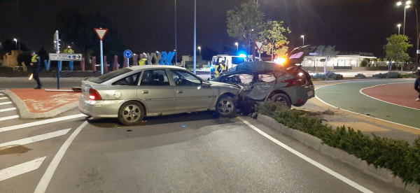 Detenidotras un accidente de tráfico en Borriana