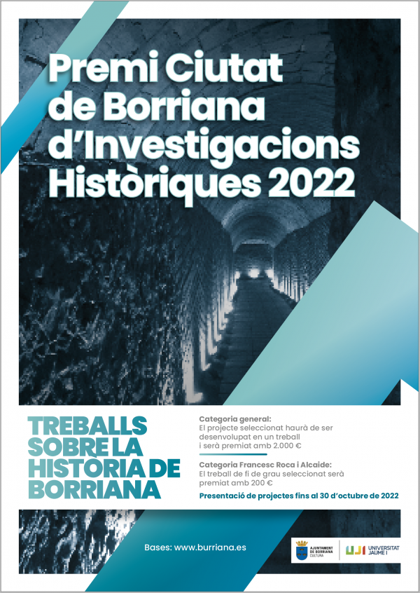 Convocatoria premios históricos Ciutat de Borriana 2022