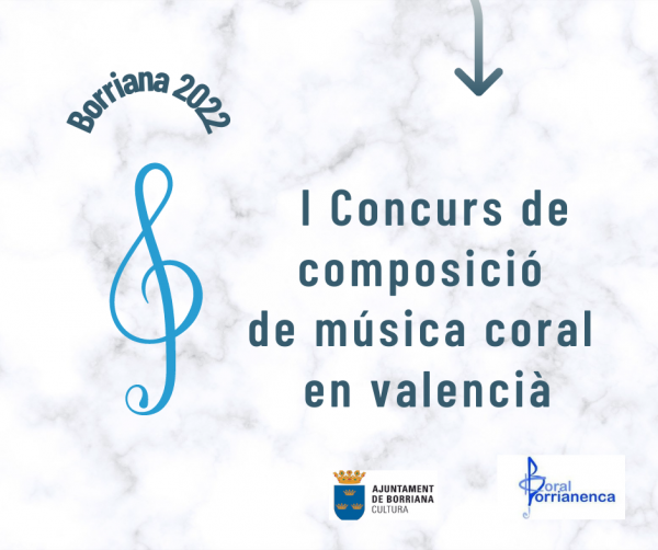 I concurso de Composición de Música Coral en Valenciano