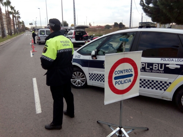 La Policía LOcal de Burriana se sume a la campaña de control de alcohol y drogas en la conducción 