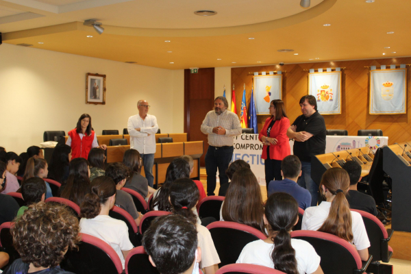 Proyecto ODS CEIP Iturbi, Cruz Roja y Ayuntamiento de Burriana