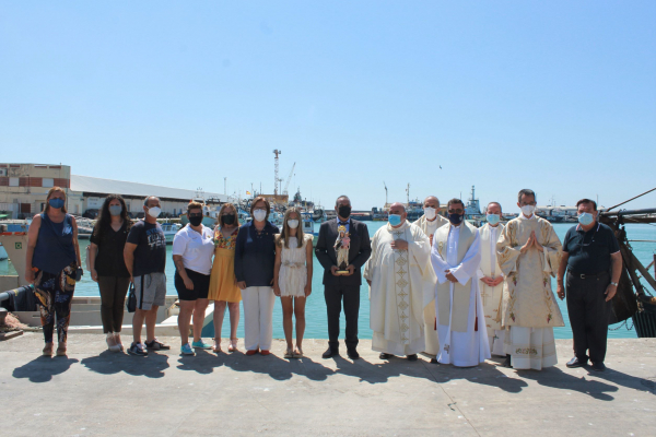 HOmenaje a los marineros y misa mayor en honor a la Virgen del Carmen 2021