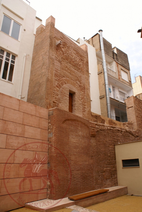 REcreación visual de la torre musulmana restaurada